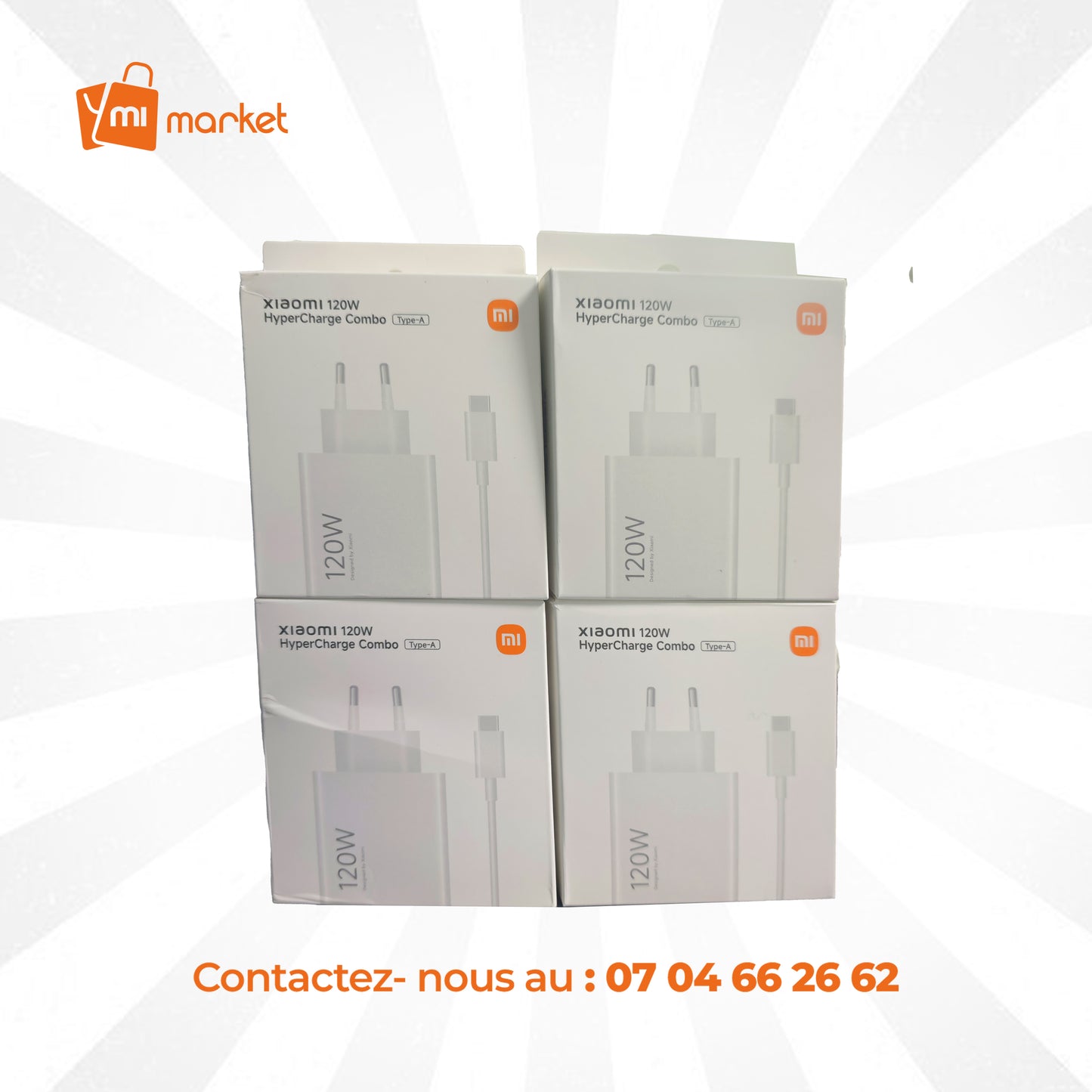 Xiaomi Rapid Charger 120W - MI MARKET CI