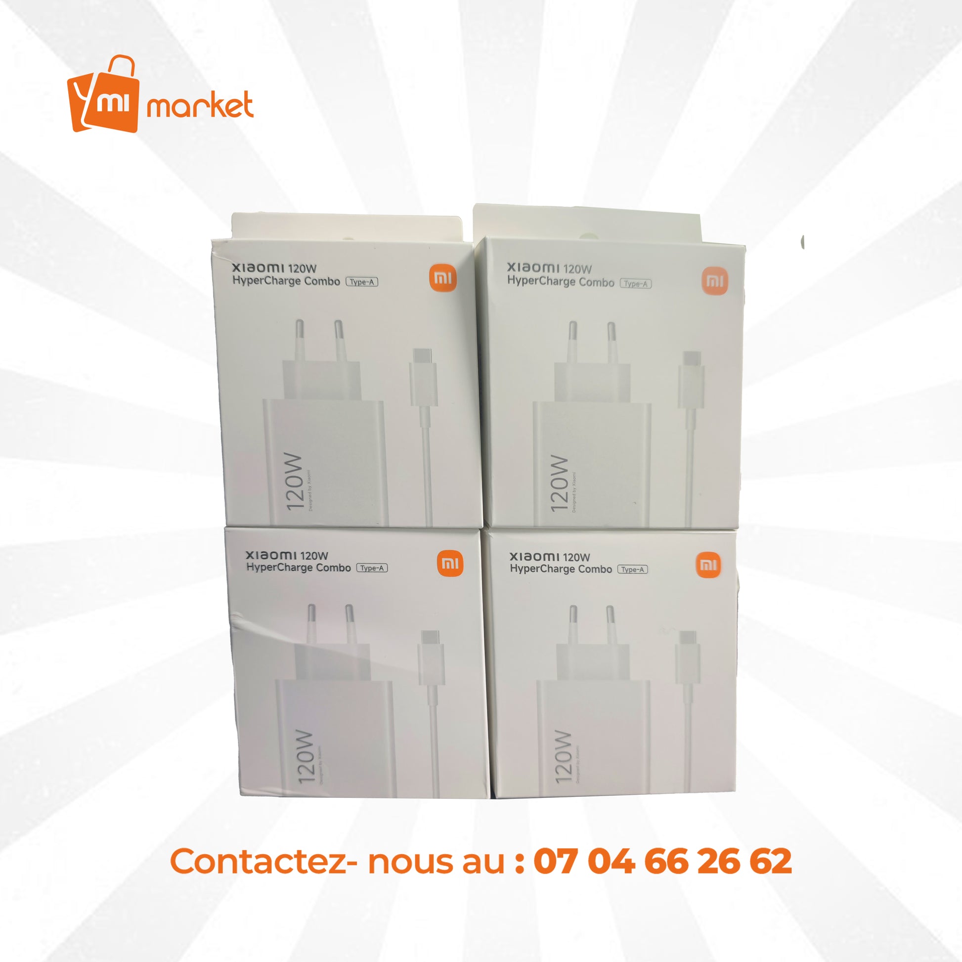 Xiaomi Rapid Charger 120W - MI MARKET CI