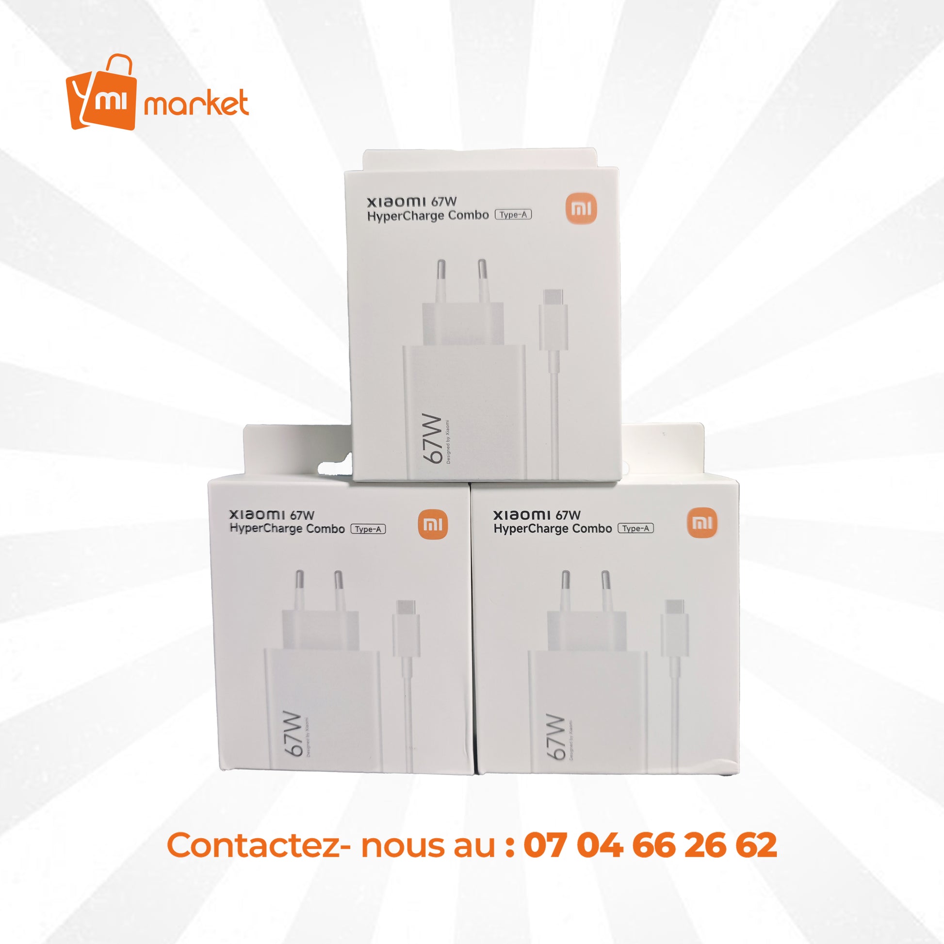 Xiaomi Charger 67W - MI MARKET CI
