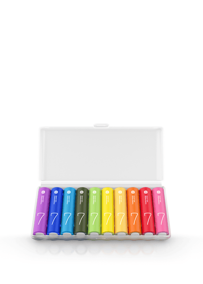 Piles Xiaomi AA Arc-en-Ciel (Lot de 10)
